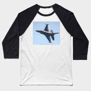 F-16 Viper Fast-Pass With Vapor Baseball T-Shirt